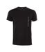 T-shirt noir/blanc homme diesel a19001 - 3xl-1