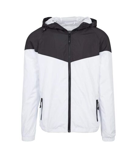 Coupe-vent Tech Windrunner Homme Noir Blanc Urban Classics
