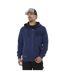 Sweat zippé homme à capuche en molleton avec print devant Vondutch-1