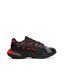 Baskets noir/rouge homme puma insphere fade-2