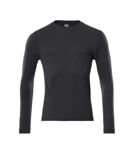 T-shirt Manches Longues Crossover Homme Noir Mascot