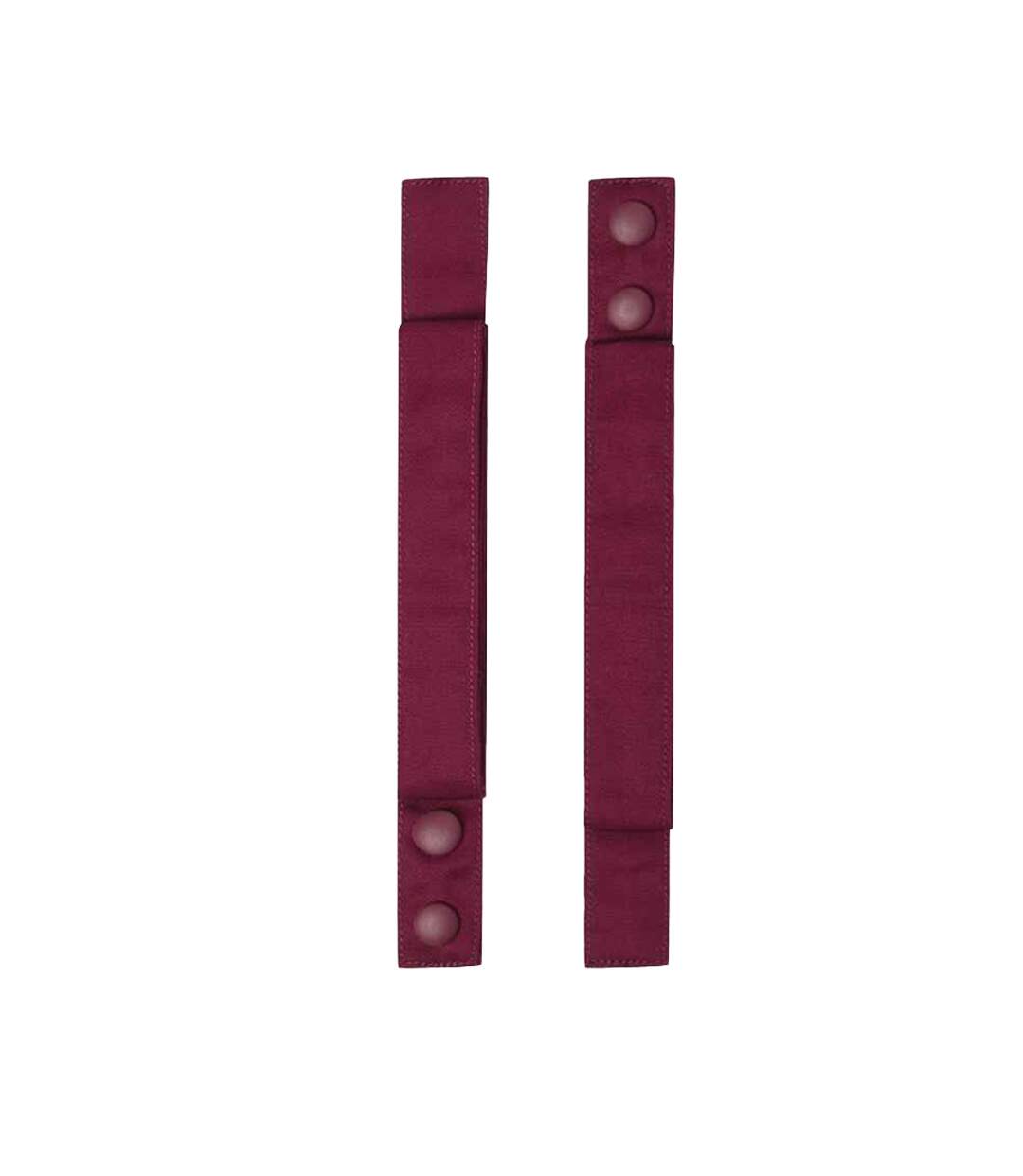 Swap & pop customizable apron straps one size burgundy Premier-3