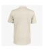 Mens pique polo shirt off white Clique