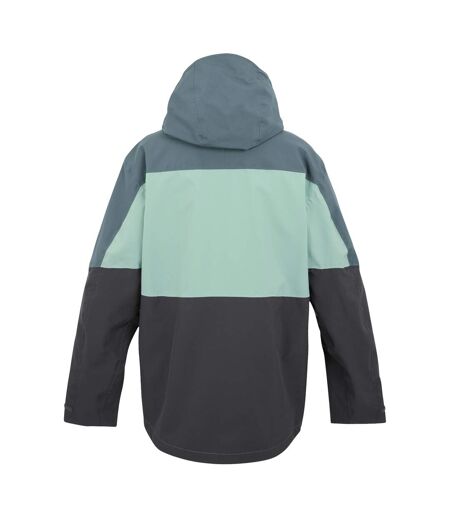 Mens Maland Ii Waterproof Jacket Glacier Stormy Weather Ash Regatta