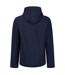 Mens Venturer 3 Layer Hooded Soft Shell Jacket Navy French Blue Regatta-3