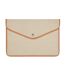 Bosler canvas recycled laptop sleeve one size beige Vinga-1