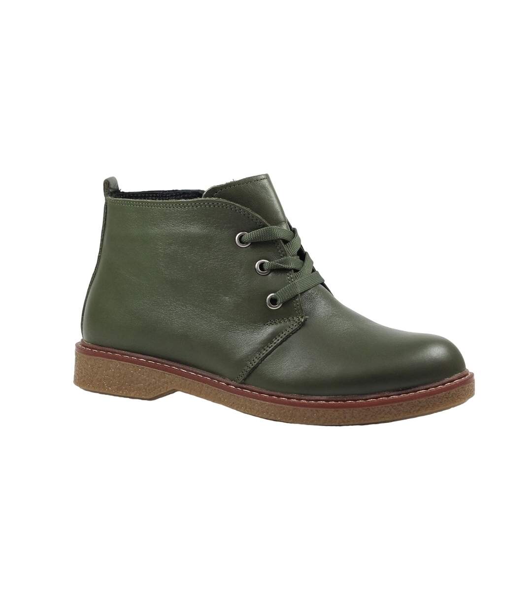 Bottines claire femme vert Lunar-1