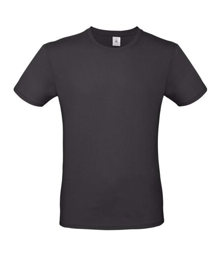 Tee-shirt B&c Mens #e150 Noir Délavé B And C