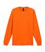 T-shirt Manches Longues Sécurité Ultra Homme Orange Vif Gildan-1