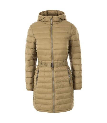 Trespass - Doudoune longue SANTUZZA - Femme (Kaki) - UTTP5561