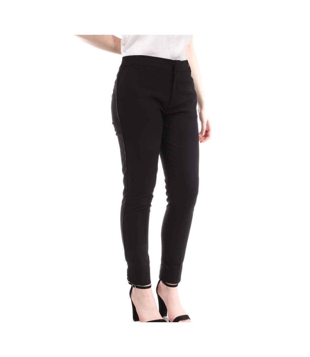 Pantalon Noir Femme Teddy Smith City Slit - 29-1