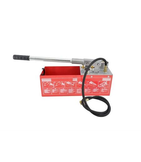 Analogue Tyre Pressure Gauge One Size Red AW Tools