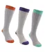 Sock Snob - 3 paires de chaussettes femme extra longues en laine douce et chaude-5
