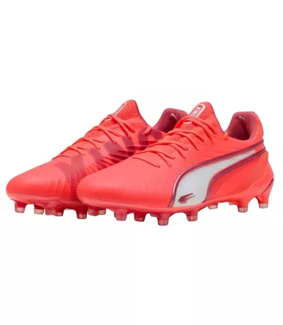 Chaussures De Foot Pour Terrain Artificiel King Ultimate Femme Rouge Puma