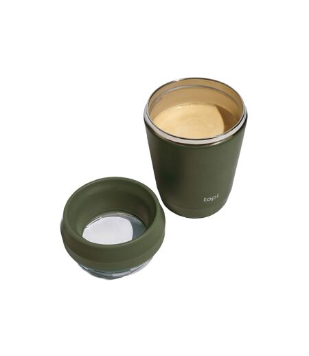 To go patented 360° lid stainless steel 235ml tumbler one size green Topl