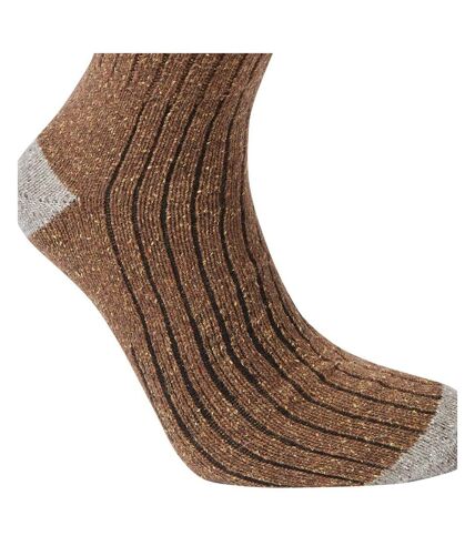 Mens glencoe walking socks dark grey marl Craghoppers