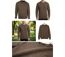 Pull Ras du Cou Homme Ledertys Marron en Maille Perlée-3
