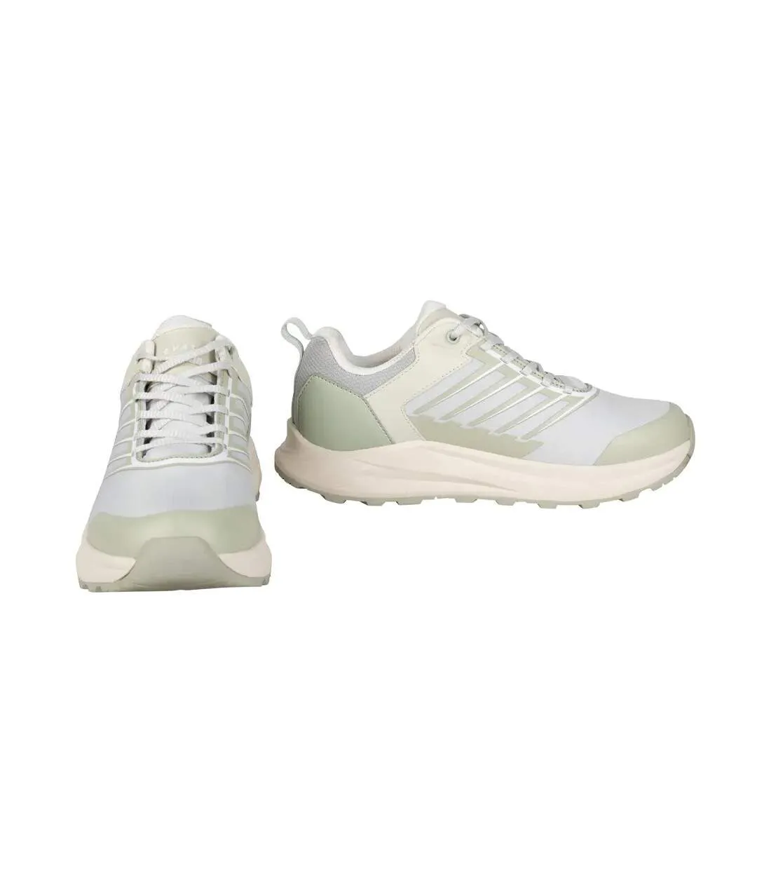 Womens/ladies Proterrain Elevate Waterproof Trainers Pistachio Hy-3