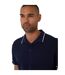 Mens Arnwick Short-sleeved Polo Shirt Navy Threadbare-4