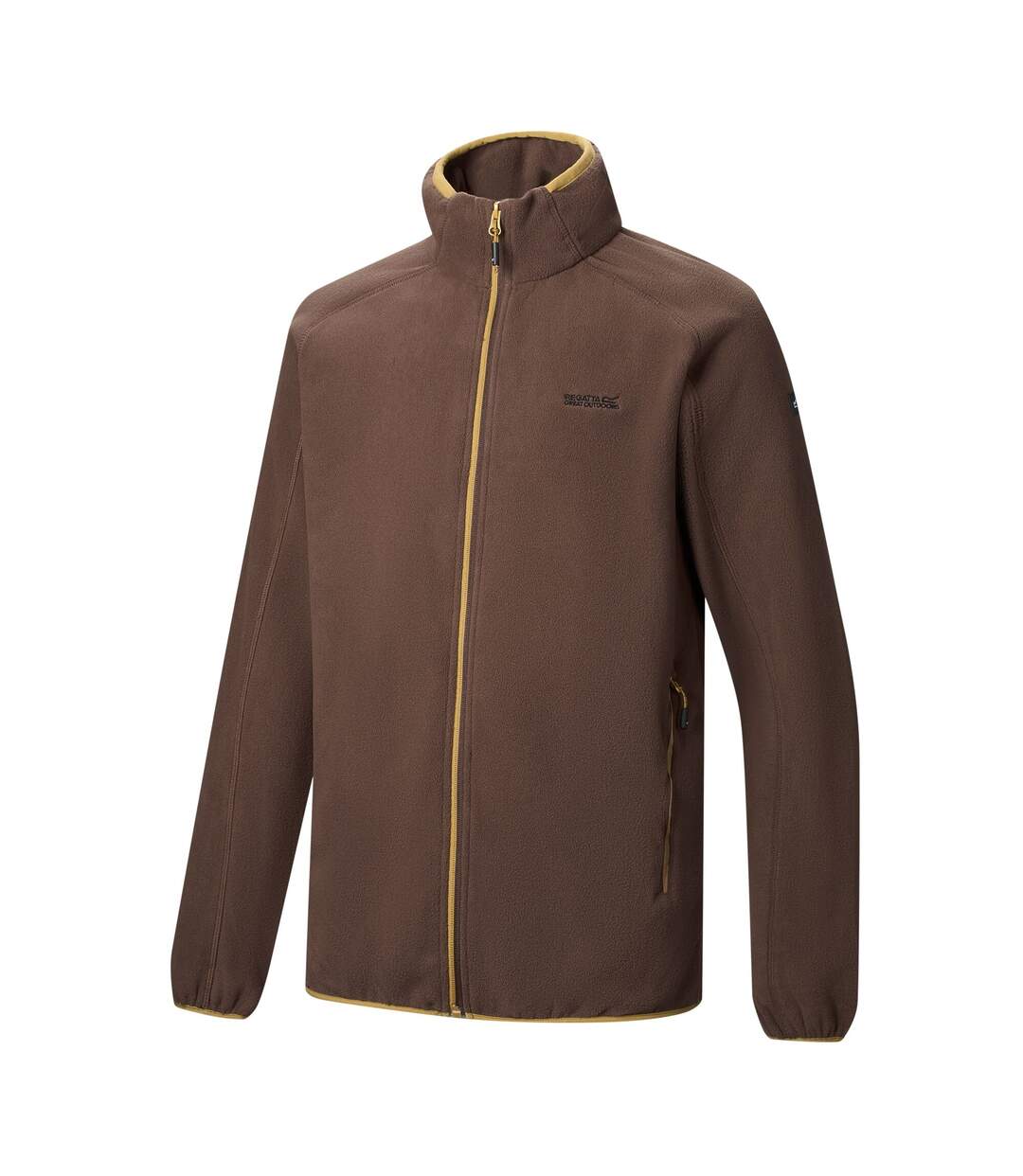 Veste Polaire Hadfield Homme Marron Foncé Regatta-4