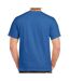 Mens heavy cotton t-shirt royal blue Gildan