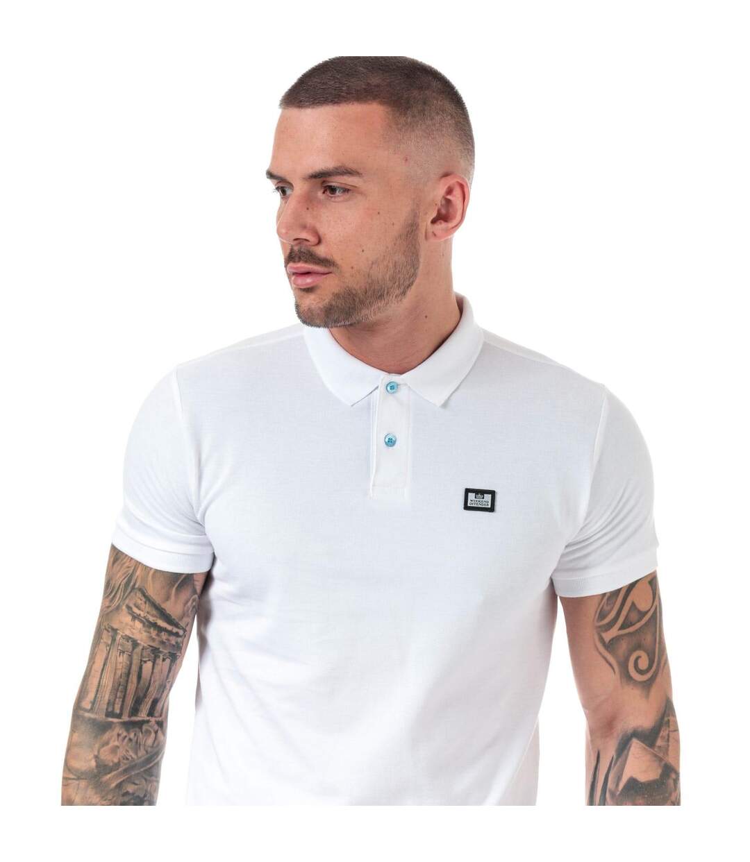 Polo Barnum Homme Blanc Weekend Offender-2