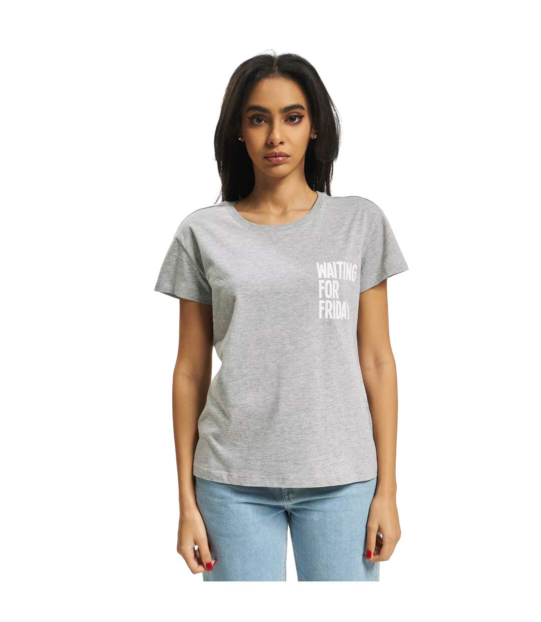 Gris Chiné Mister Tee-2