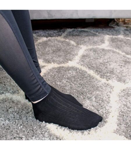 6 Pack Ladies Ankle Low Cut 100% Soft Cotton Socks