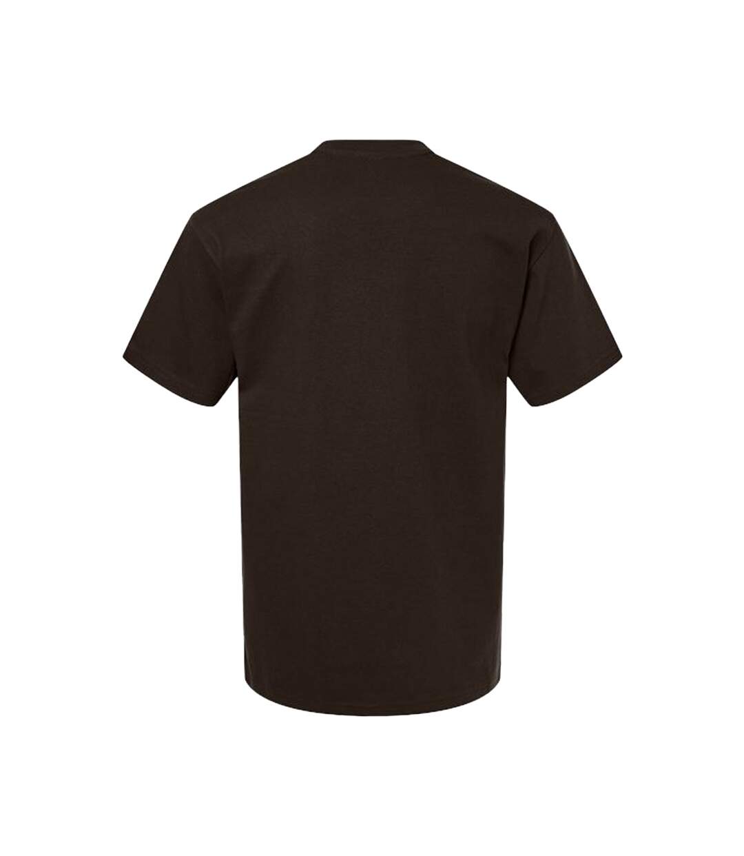 T-shirt Hammer Maxweight Adulte Chocolat Foncé Gildan-2