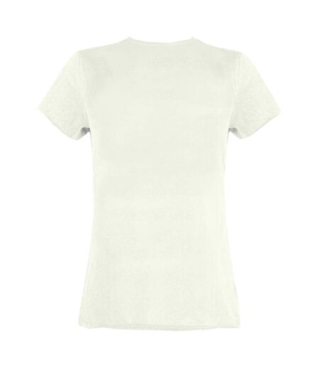 Robe T-shirt Rebel Rebel Femme Vieux Blanc Amplified