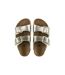 Childrens/kids Arizona Sandals Golden Birkenstock-2