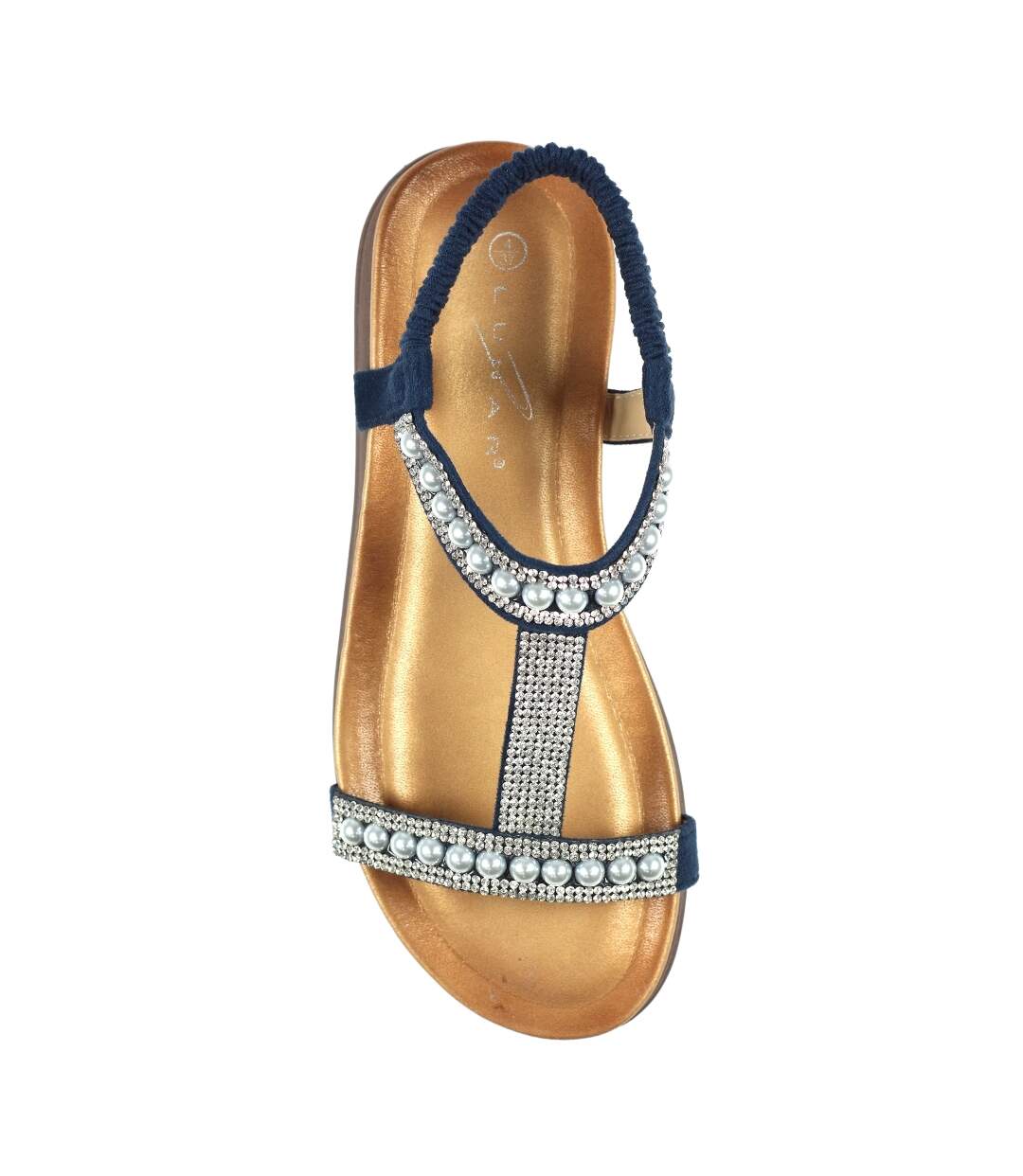 Sandales Tancy Femme Bleu Lunar-4