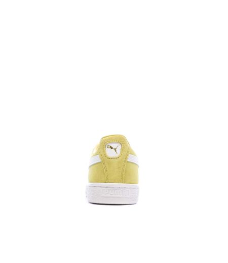 Baskets jaunes homme puma suede classic