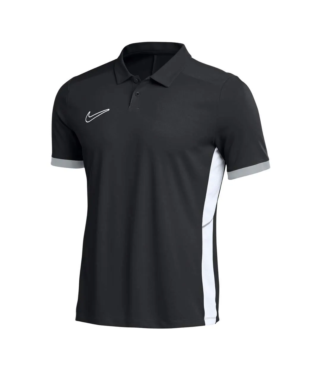 Mens Dri-fit Academy 25 Short-sleeved Polo Shirt Black Nike-1