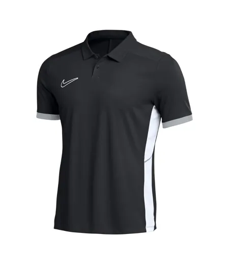 Mens Dri-fit Academy 25 Short-sleeved Polo Shirt Black Nike