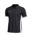 Mens Dri-fit Academy 25 Short-sleeved Polo Shirt Black Nike-1