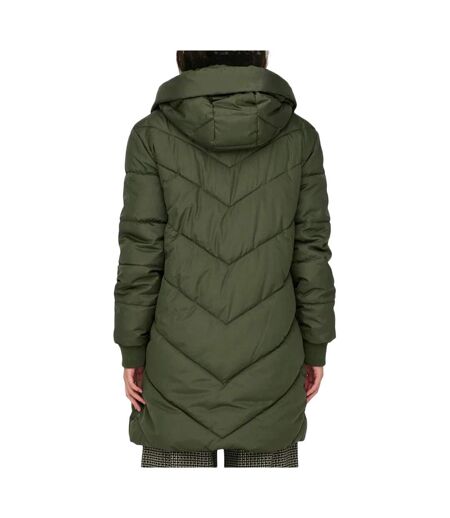 Doudoune Longue Vert Foncé Femme JDY Padded