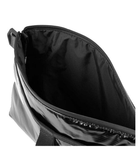 Sibu Musette Waterproof Crossbody Bag One Size Black Melange Rains