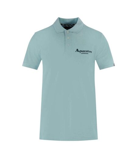 Polo London Classic Adulte Bleu Clair Aquascutum