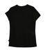 Womens/ladies Small Logo T-shirt Black Essentials-3