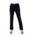 Womens/ladies comfort stretch curvy bootcut jeans black Dorothy Perkins