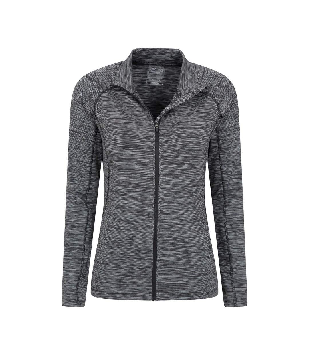 Haut de sport bend & stretch femme noir Mountain Warehouse