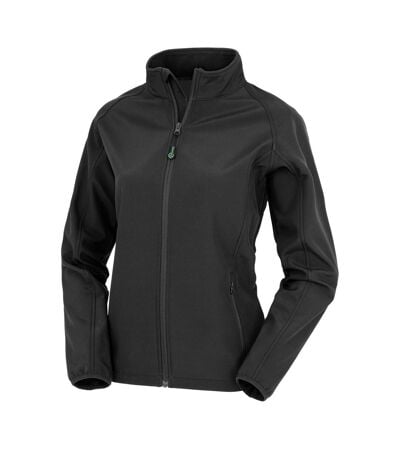 Veste Softshell Femme Noir Result Genuine Recycled