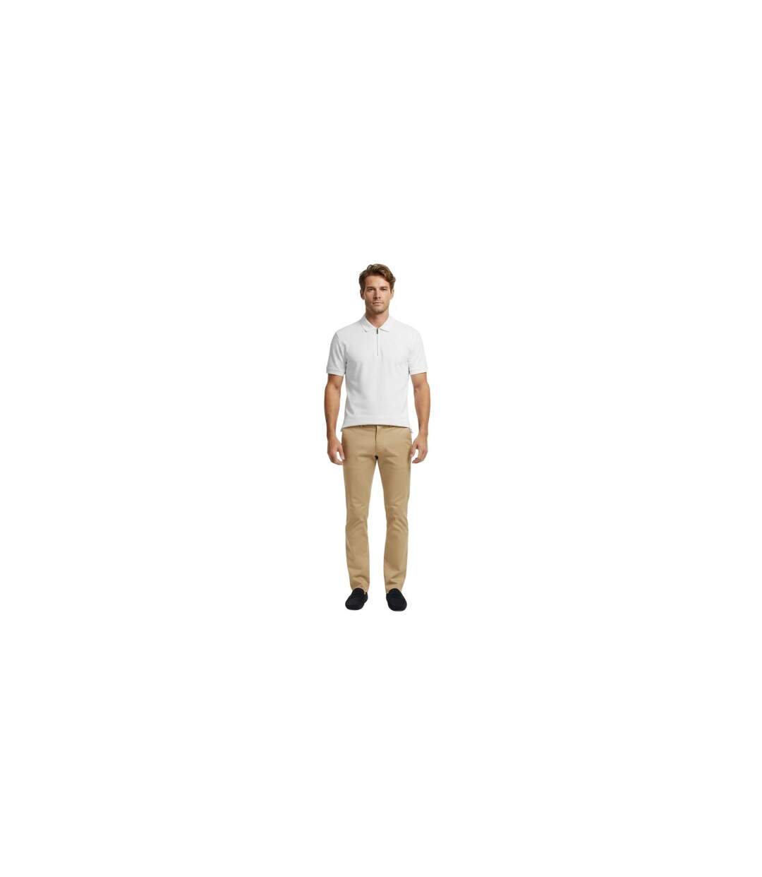 Polo Homme Blanc Cassé Blanc Tommy Hilfiger-1