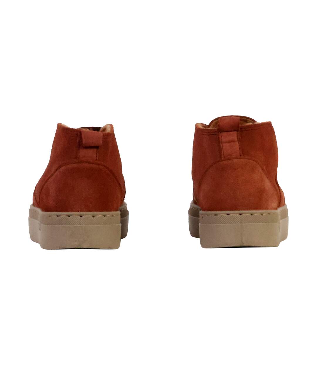 Basket Montante Cuir Natural World-4