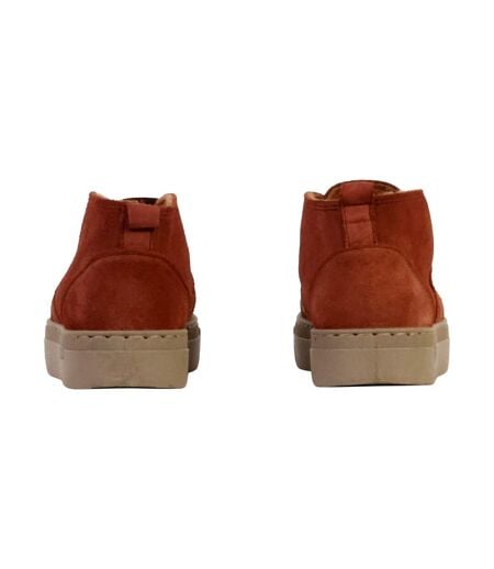 Basket Montante Cuir Natural World