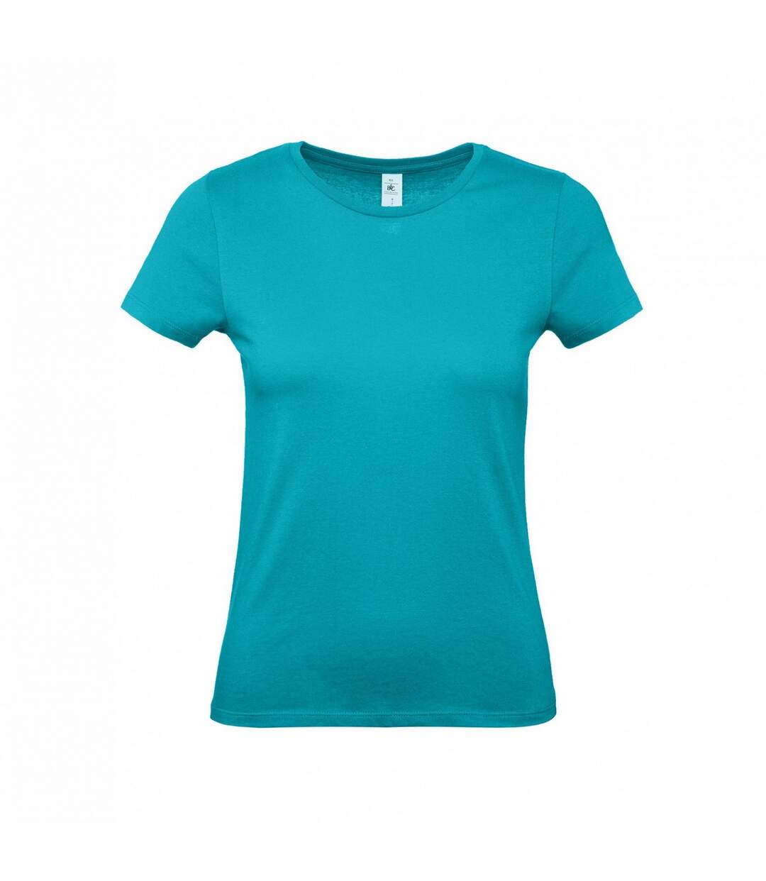 Womens/ladies #e150 t-shirt real turquoise B&C