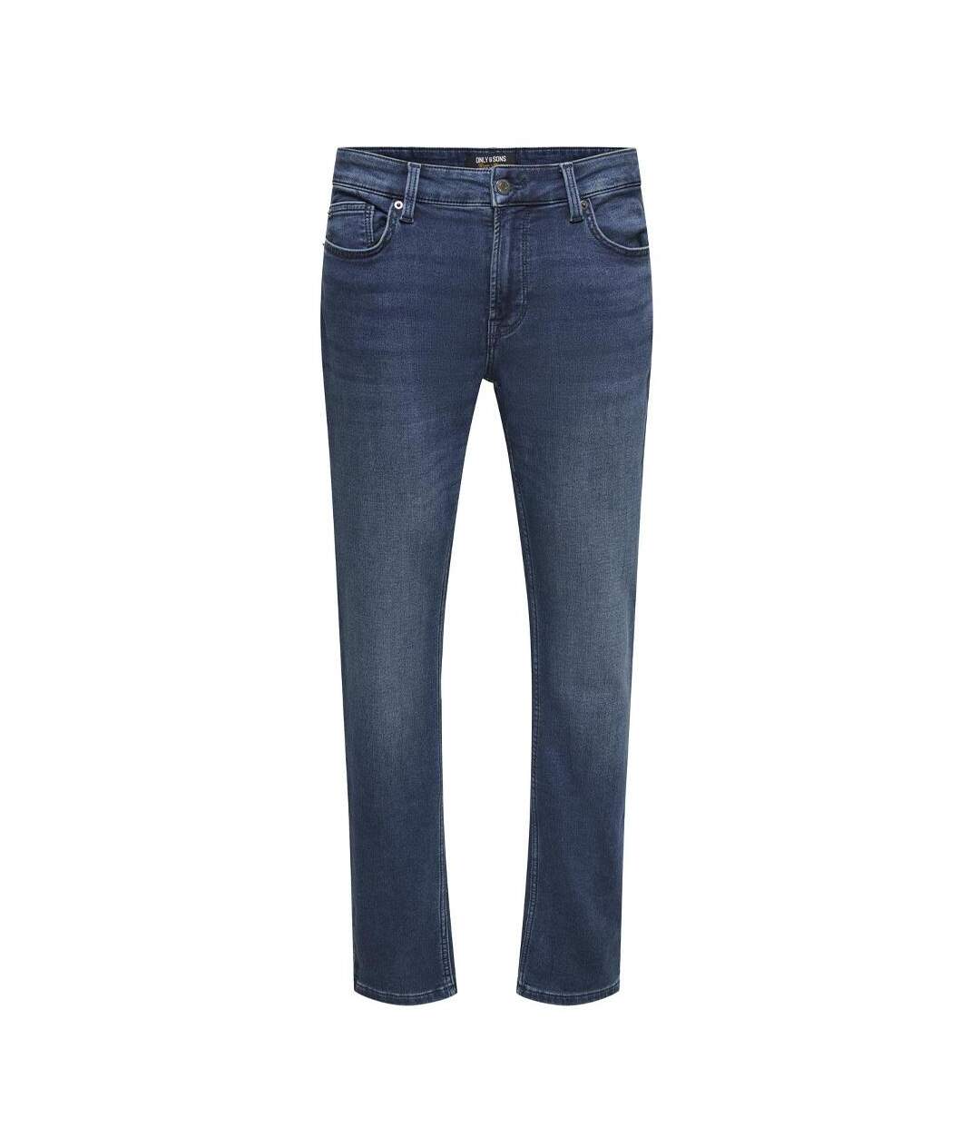 Jean bleu foncé homme only & sons dark  blue-3