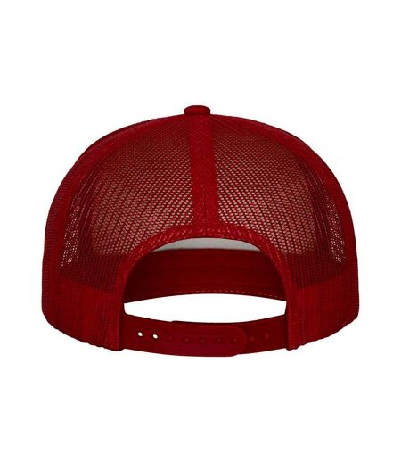 Flexfit Unisex Adult Contrast Trucker Cap (Red/White)