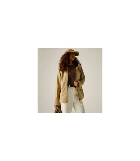 Veste Imperméable À Capuche Bayletta Femme Beige Regatta
